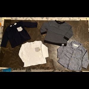 Zara baby boy shirts 9-12 months
